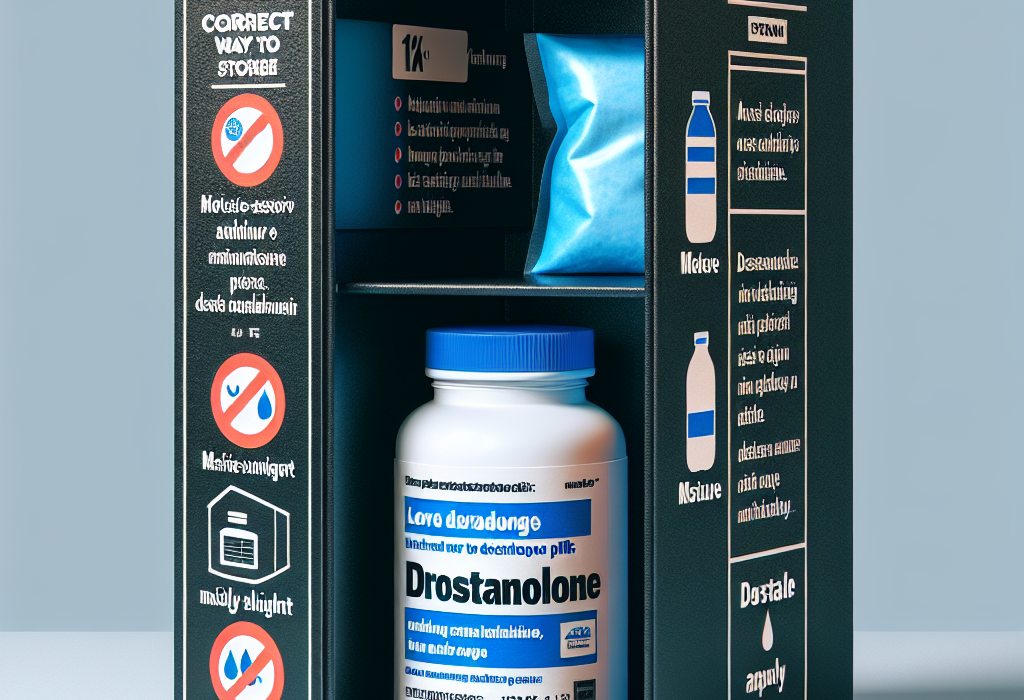Cómo almacenar correctamente Drostanolone pastillas