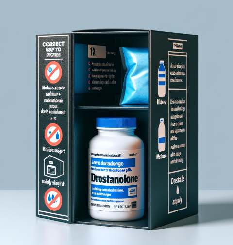 Cómo almacenar correctamente Drostanolone pastillas