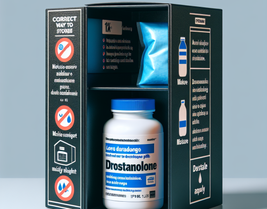 Cómo almacenar correctamente Drostanolone pastillas