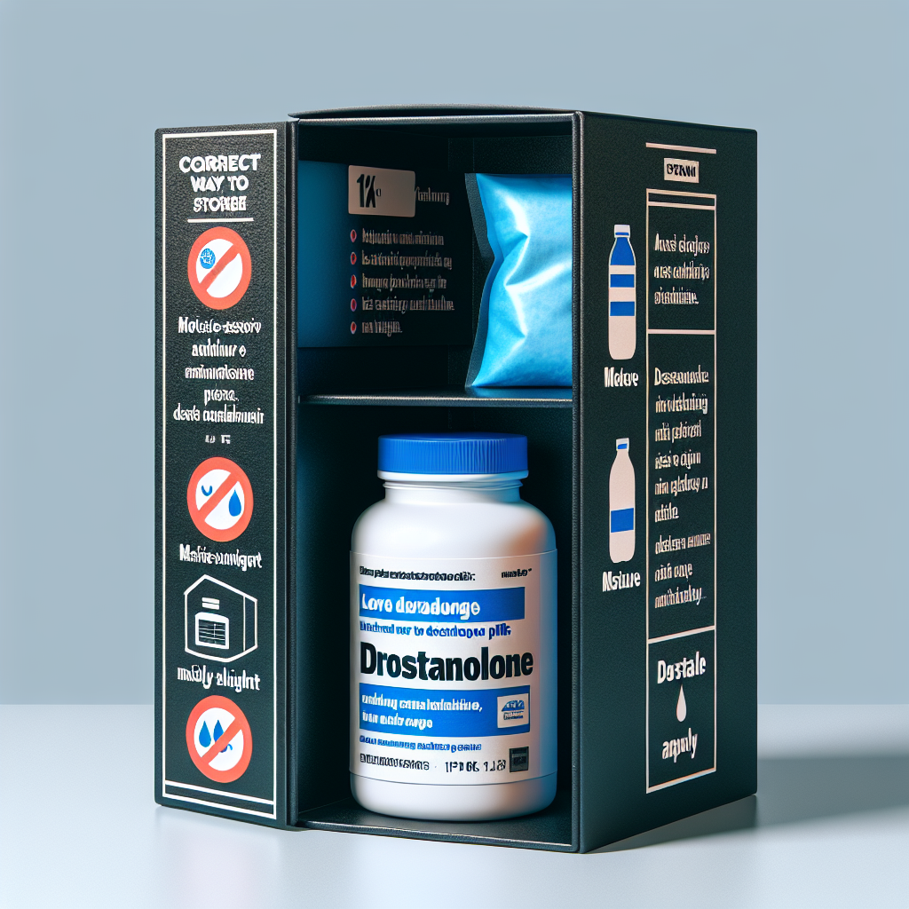Cómo almacenar correctamente Drostanolone pastillas