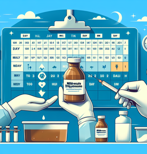 Protocolos semanales con Mildronate Dihydricume