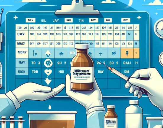 Protocolos semanales con Mildronate Dihydricume