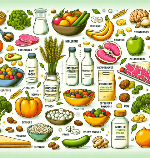 Qué alimentos pueden interferir con la absorción de Mibolerone