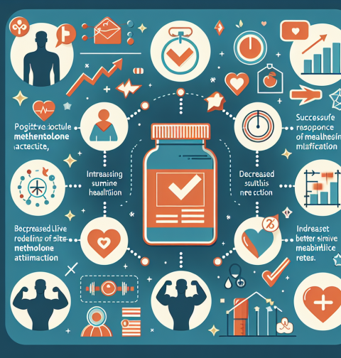 Qué señales indican buena respuesta a Acetato de metenolona
