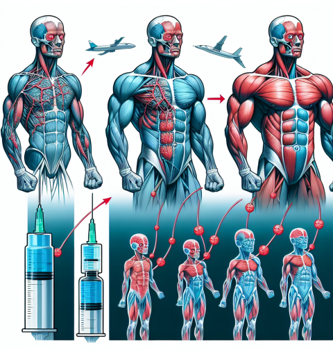 Cómo cambia la vascularización con Turinabol inyectable