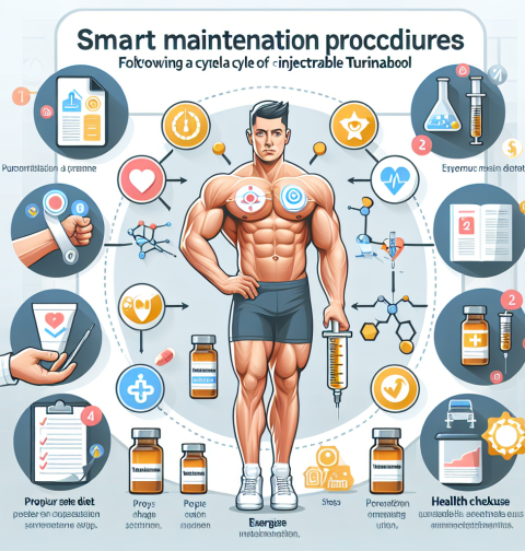 Cómo hacer mantenimiento inteligente tras un ciclo con Turinabol inyectable