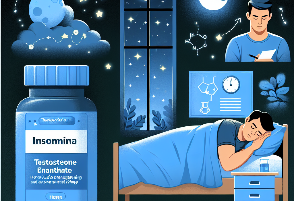 Cómo manejar el insomnio relacionado con Enantato de testosterona