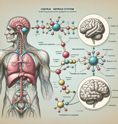 Cómo responde el sistema nervioso central a Propionato de testosterona