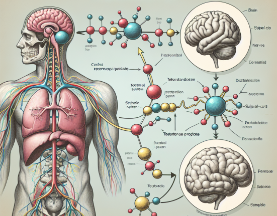 Cómo responde el sistema nervioso central a Propionato de testosterona