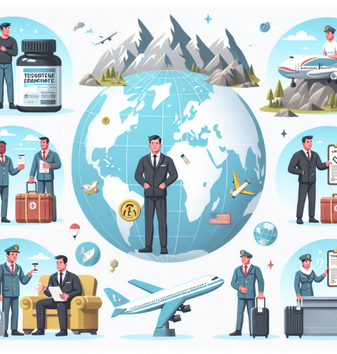 Consejos para viajar mientras usas Enantato de testosterona