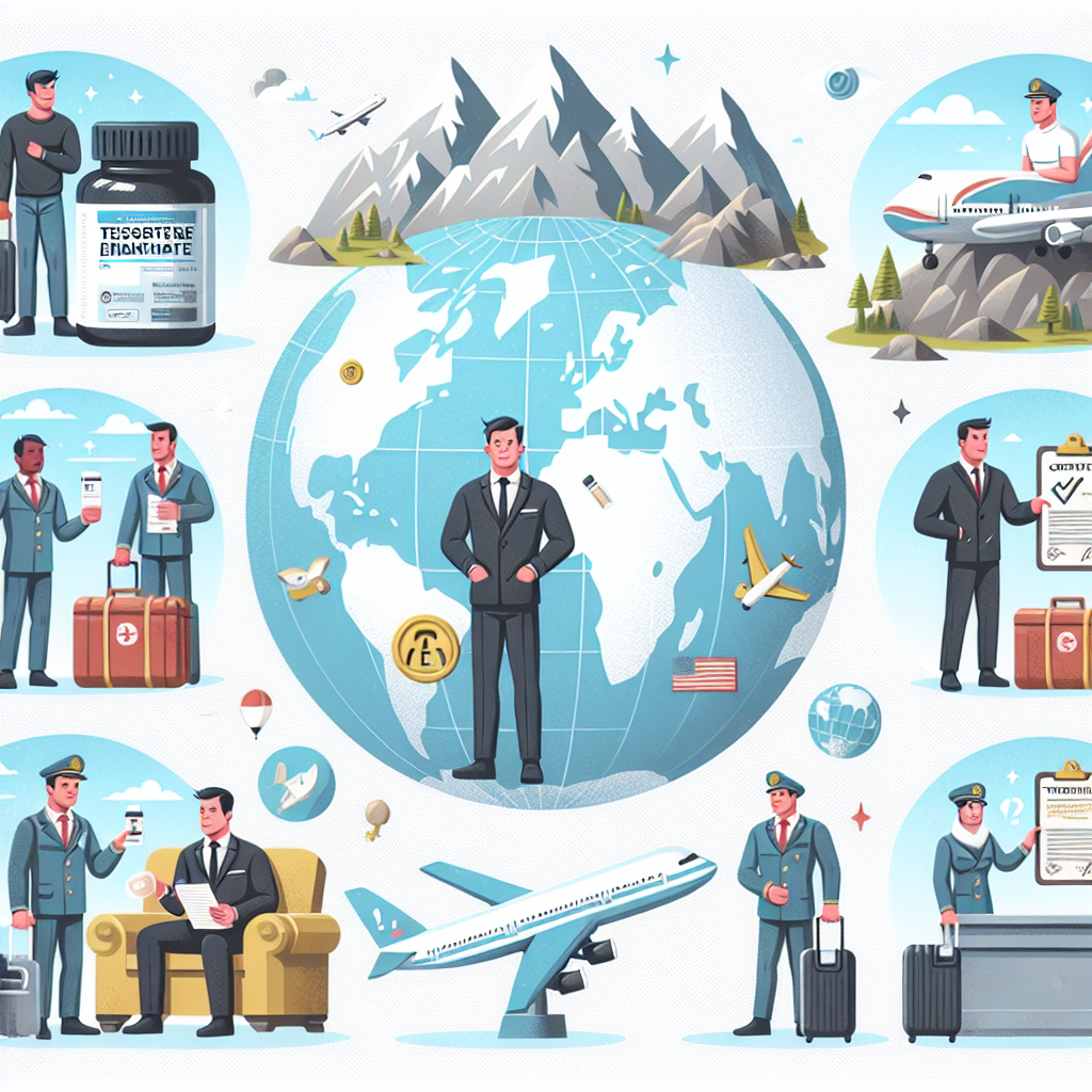Consejos para viajar mientras usas Enantato de testosterona