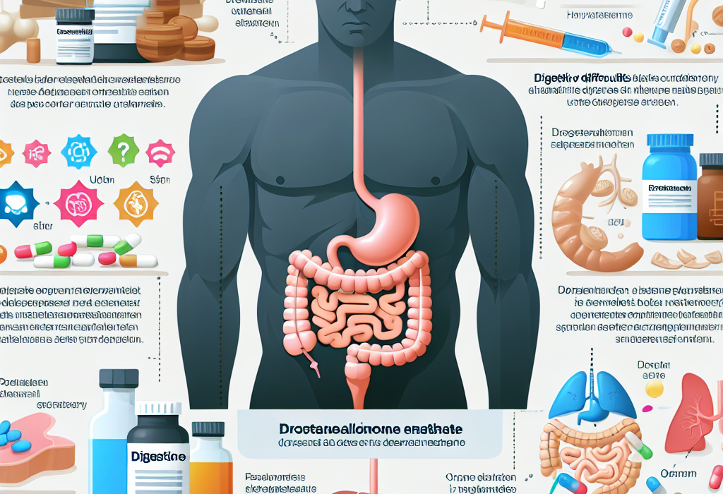 Dificultades digestivas con Enantato de Drostanolona: soluciones