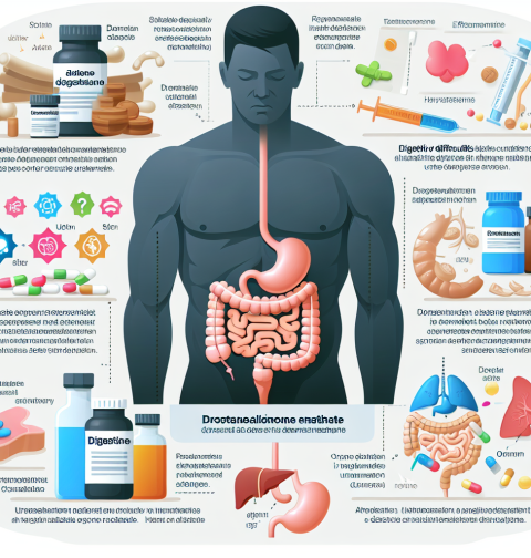 Dificultades digestivas con Enantato de Drostanolona: soluciones