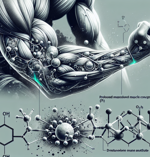 Enantato de Drostanolona y congestión muscular prolongada
