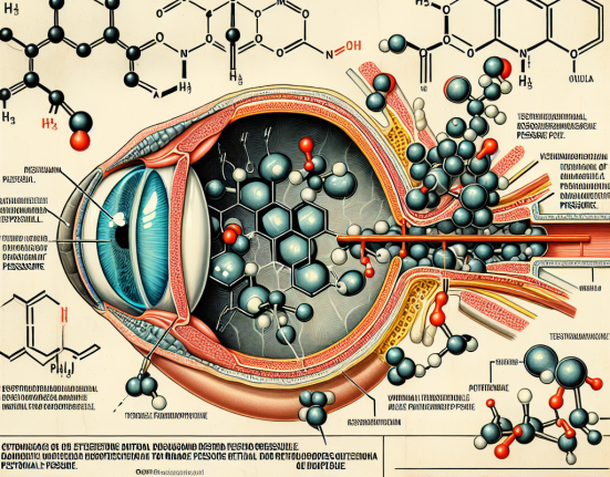 Fenilpropionato de testosterona y cambios en la presión ocular