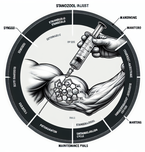 Inyección de estanozolol en fases de mantenimiento