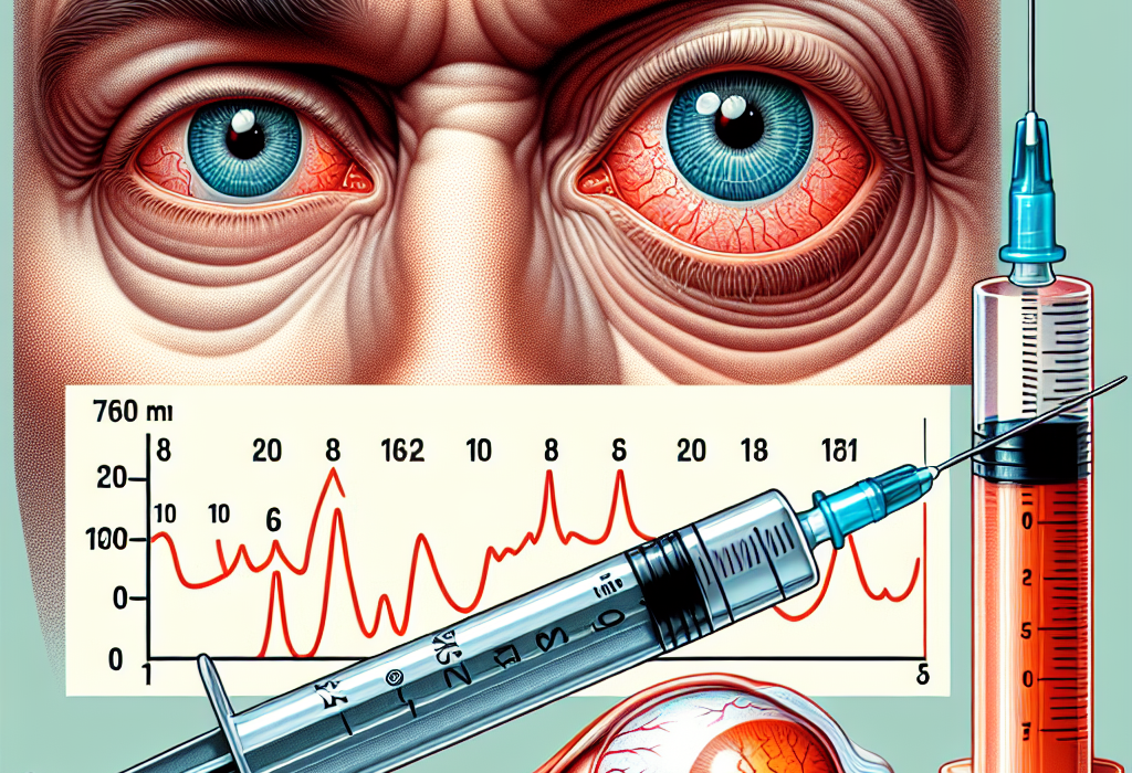 Oximetolona inyectable y cambios en la presión ocular