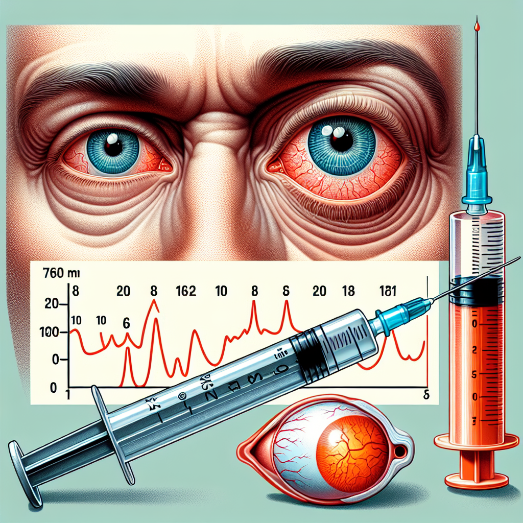 Oximetolona inyectable y cambios en la presión ocular