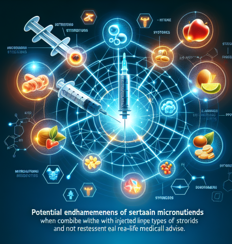 Qué micronutrientes potenciar con Esteroides inyectables