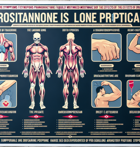 Qué síntomas pueden confundirse con efectos de Propionato de drostanolona