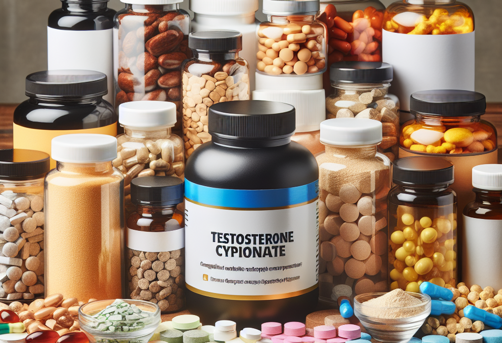 ¿Qué suplementos combinan bien con Cipionato de testosterona?