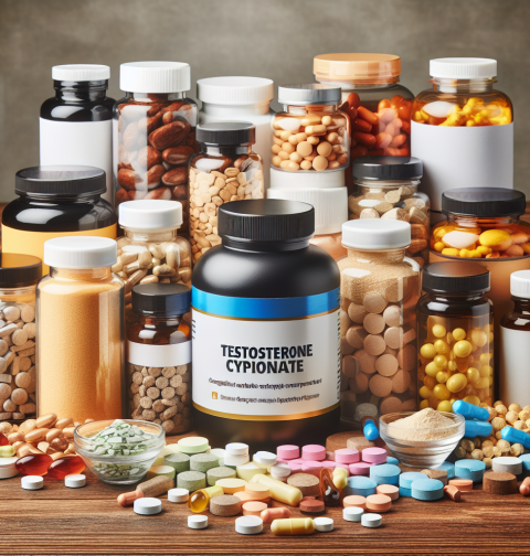 ¿Qué suplementos combinan bien con Cipionato de testosterona?