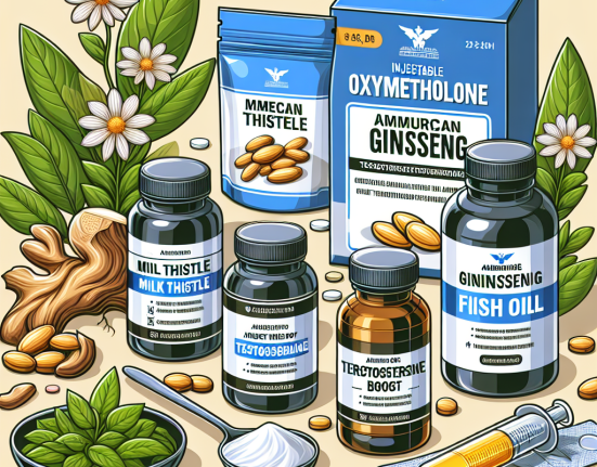 Qué suplementos naturales equilibran el uso de Oximetolona inyectable