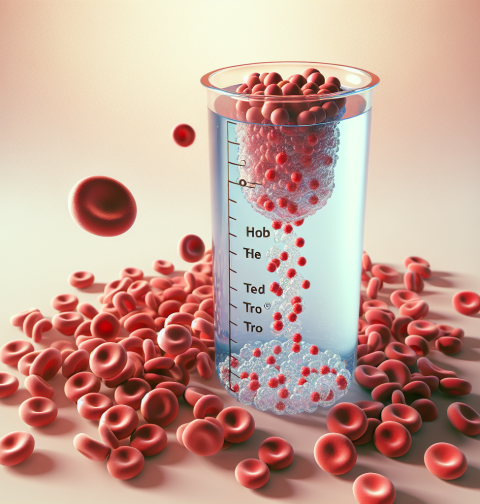 Suspensión acuosa de testosterona y aumento de glóbulos rojos