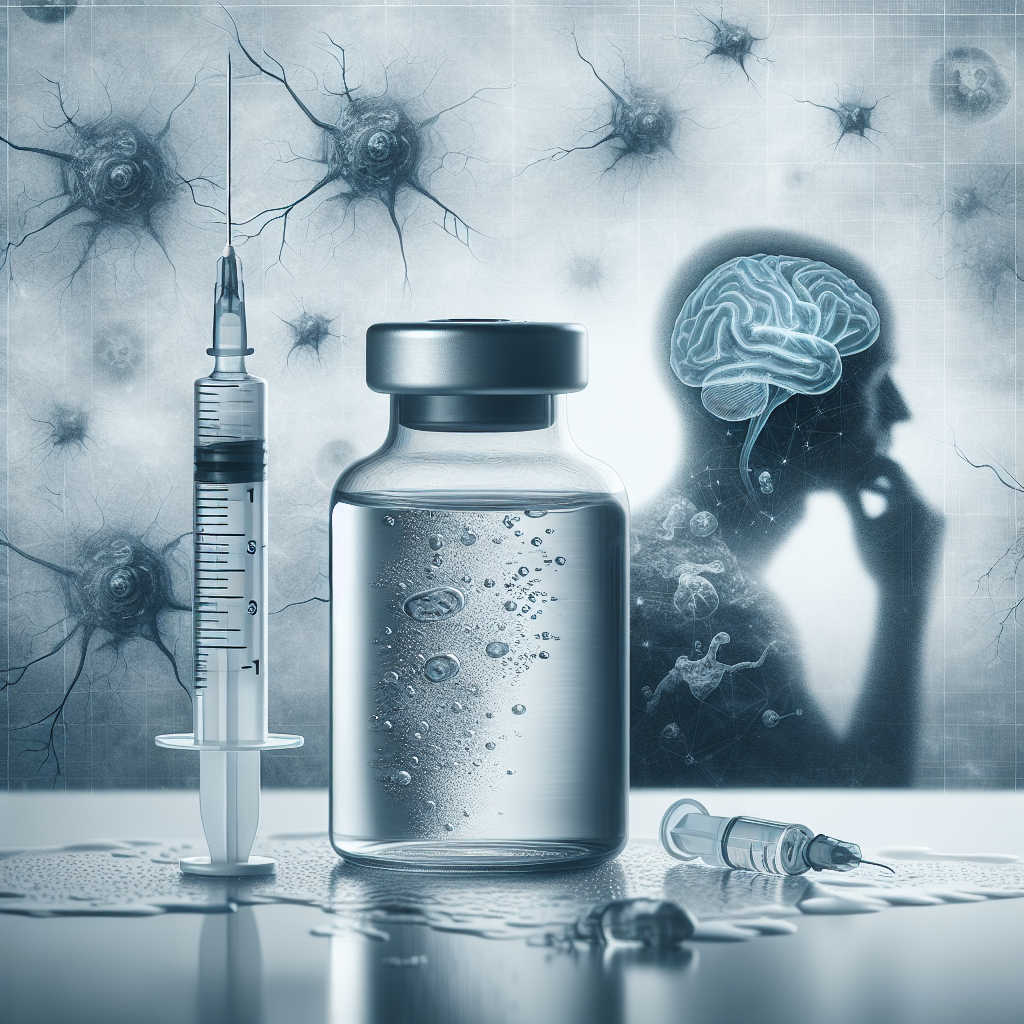 Agua bacteriostática para inyección y efectos sobre la memoria