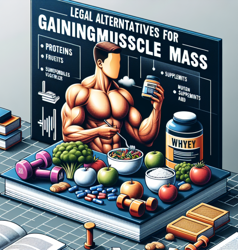 Alternativas legales a Preparativos para ganar masa muscular