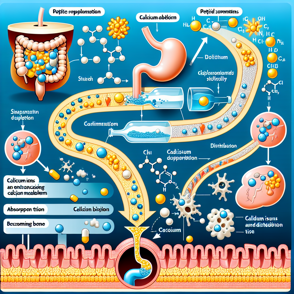 Cómo afecta Preparados de péptidos al metabolismo del calcio