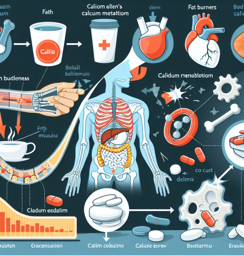 Cómo afecta Quemadores de grasa al metabolismo del calcio