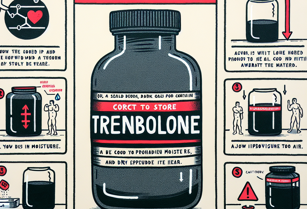 Cómo almacenar correctamente Trenbolone