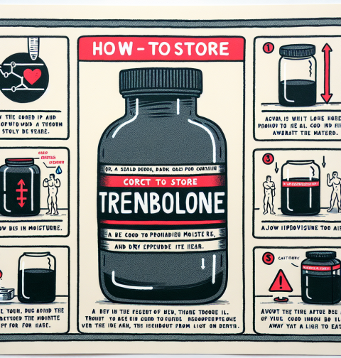 Cómo almacenar correctamente Trenbolone