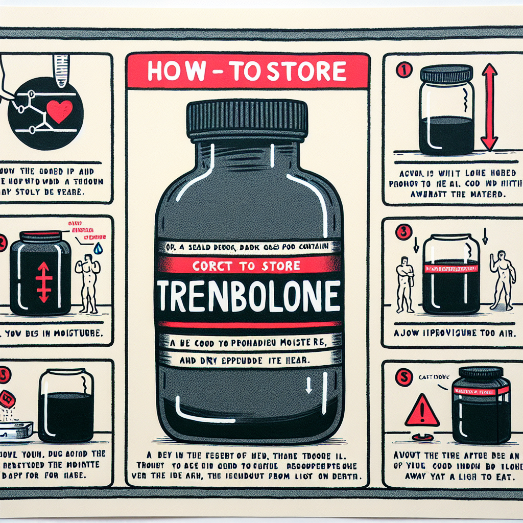 Cómo almacenar correctamente Trenbolone