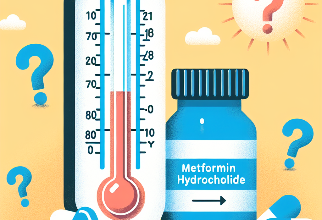 ¿Metformin Hydrochlorid influye en la temperatura corporal?