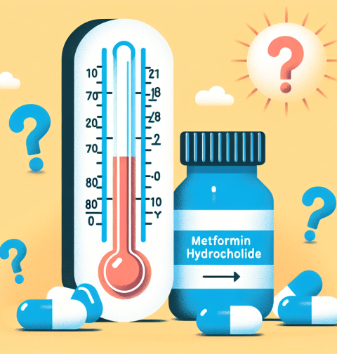 ¿Metformin Hydrochlorid influye en la temperatura corporal?