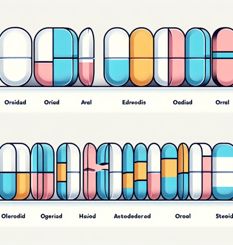 otros esteroides orales: comparativa directa