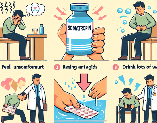 Qué hacer si Somatropina provoca acidez estomacal