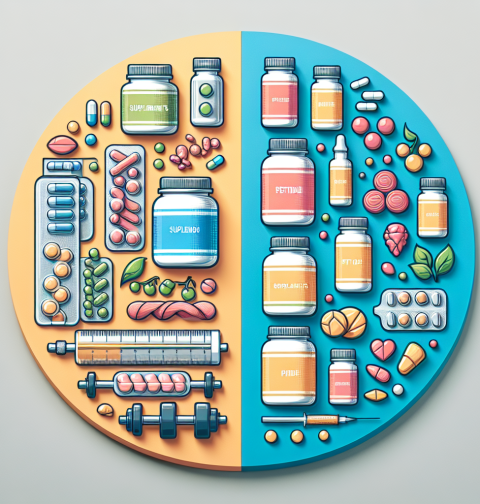 Qué suplementos no deben coincidir con Preparados de péptidos