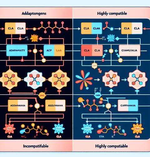 Qué tan compatibles son los adaptógenos con CLA