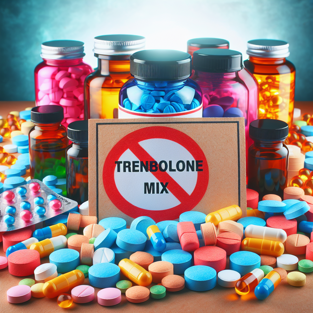 Qué tipo de suplementos no combinan bien con Trembolona mix (mezcla de trembolona)