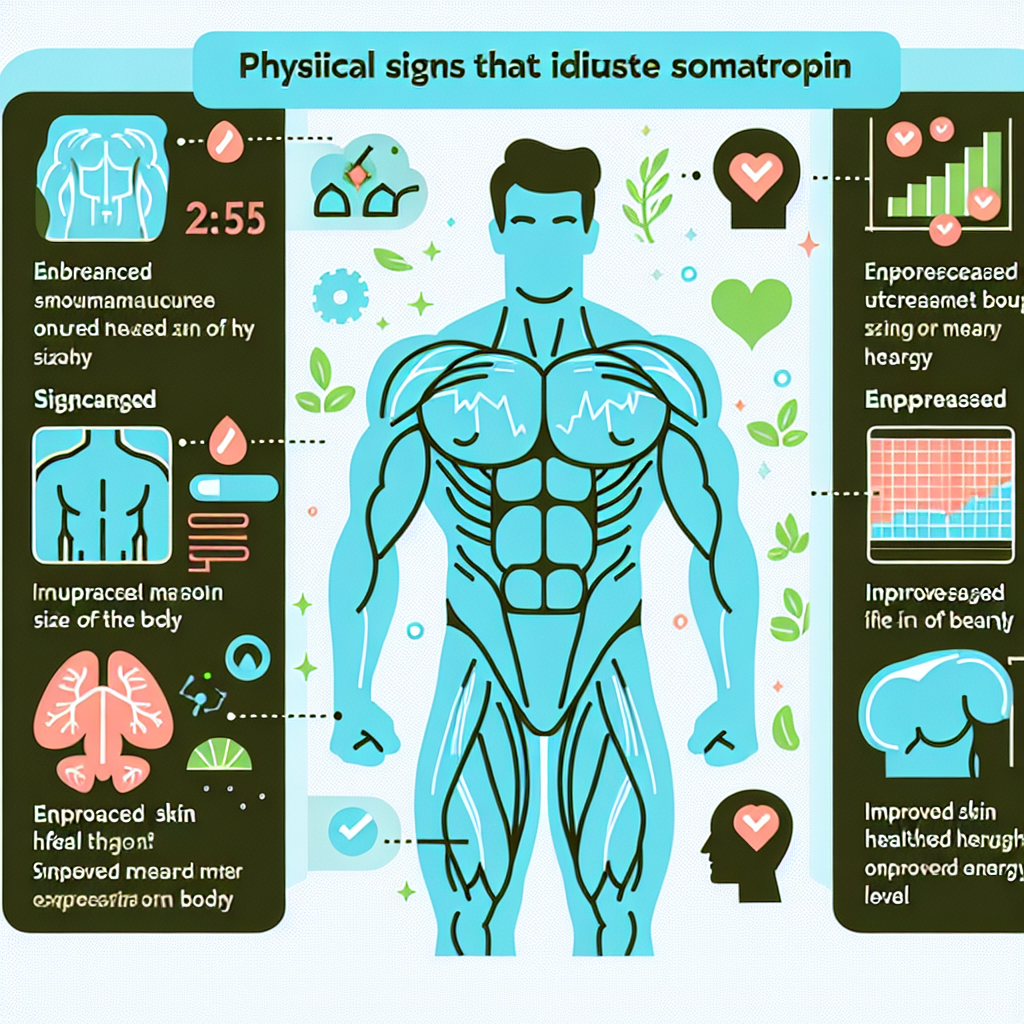 Señales físicas de que Somatropina te está funcionando