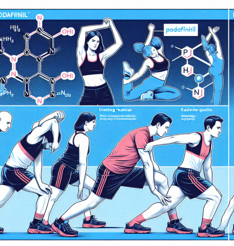 Cómo adaptar tu rutina de estiramientos con Modafinil (Provigil)