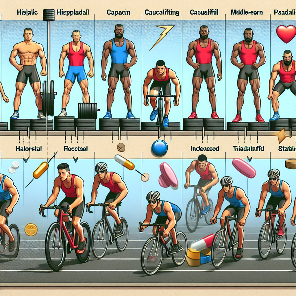 Cómo influye Tadalafil en deportes explosivos