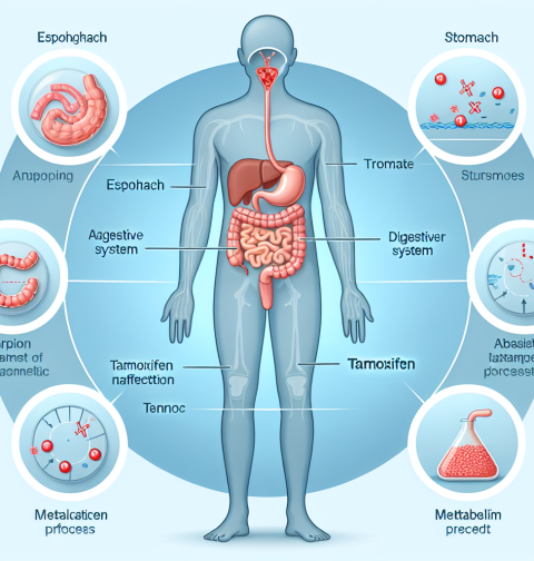 Cómo responde el sistema digestivo a Tamoxifeno