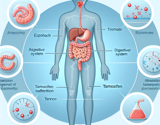 Cómo responde el sistema digestivo a Tamoxifeno