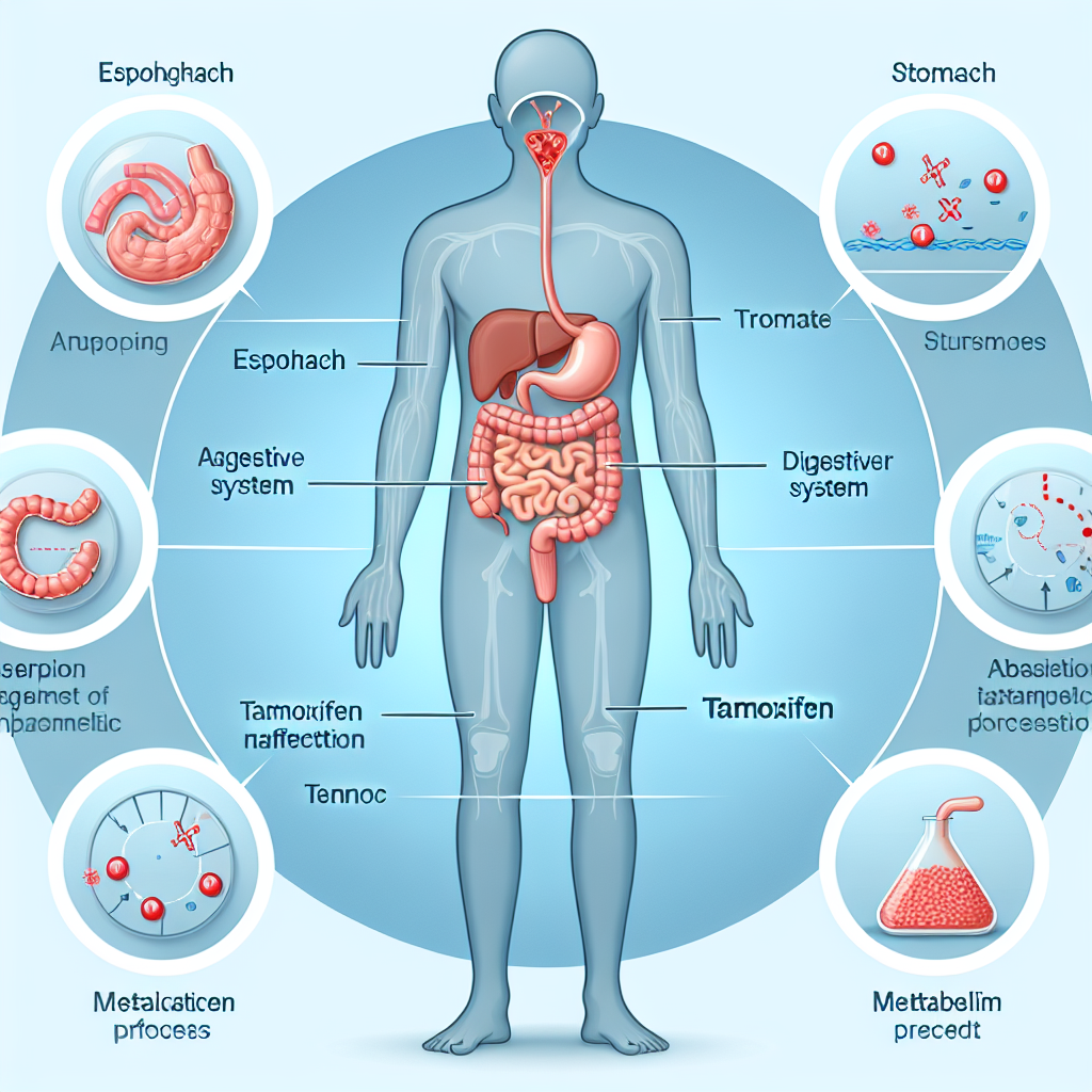 Cómo responde el sistema digestivo a Tamoxifeno
