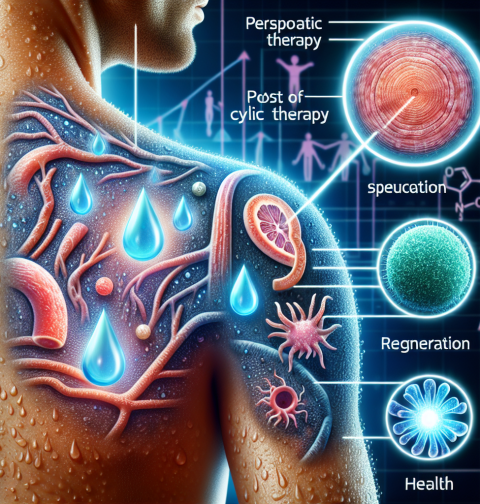 Cómo responde la piel al sudor con Terapia post-cíclica