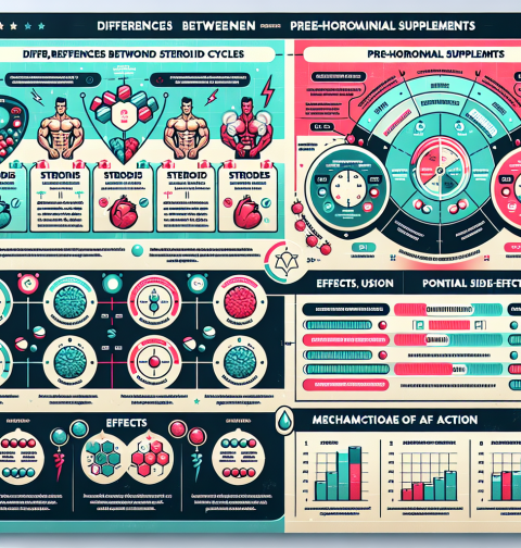 Cursos de esteroides y suplementos pre-hormonales: diferencias